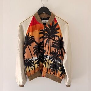 2016 St Laurent sunset palm tree jacket